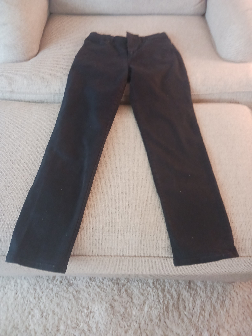 Gloria Vanderbilt Womens Black Boot Cut Jeans   "Amanda"